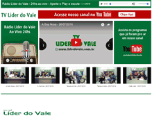Tablet Screenshot of liderdovale.com.br
